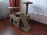 Дом для кошки сделанный своими руками